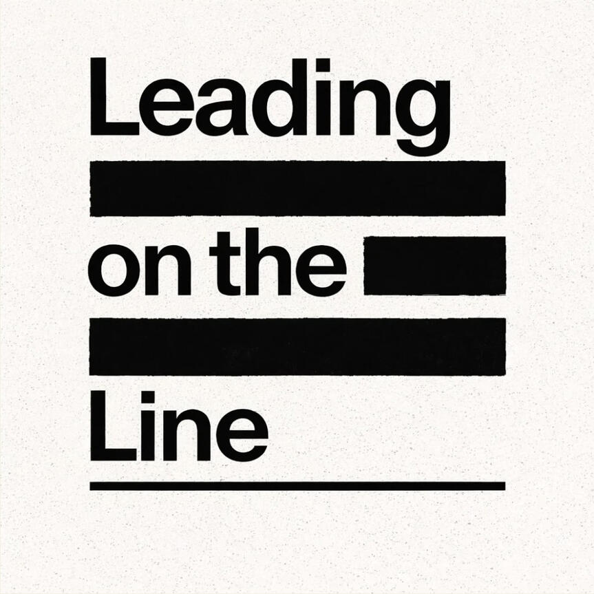 Leading on the Line Logo Leading on the Line Logo
